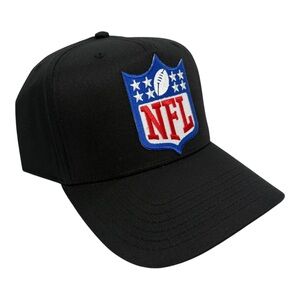 NEW VINTAGE STYLE NFL SHIELD LOGO FOOTBALL A FRAME BASEBALL HAT CAP ADULT
